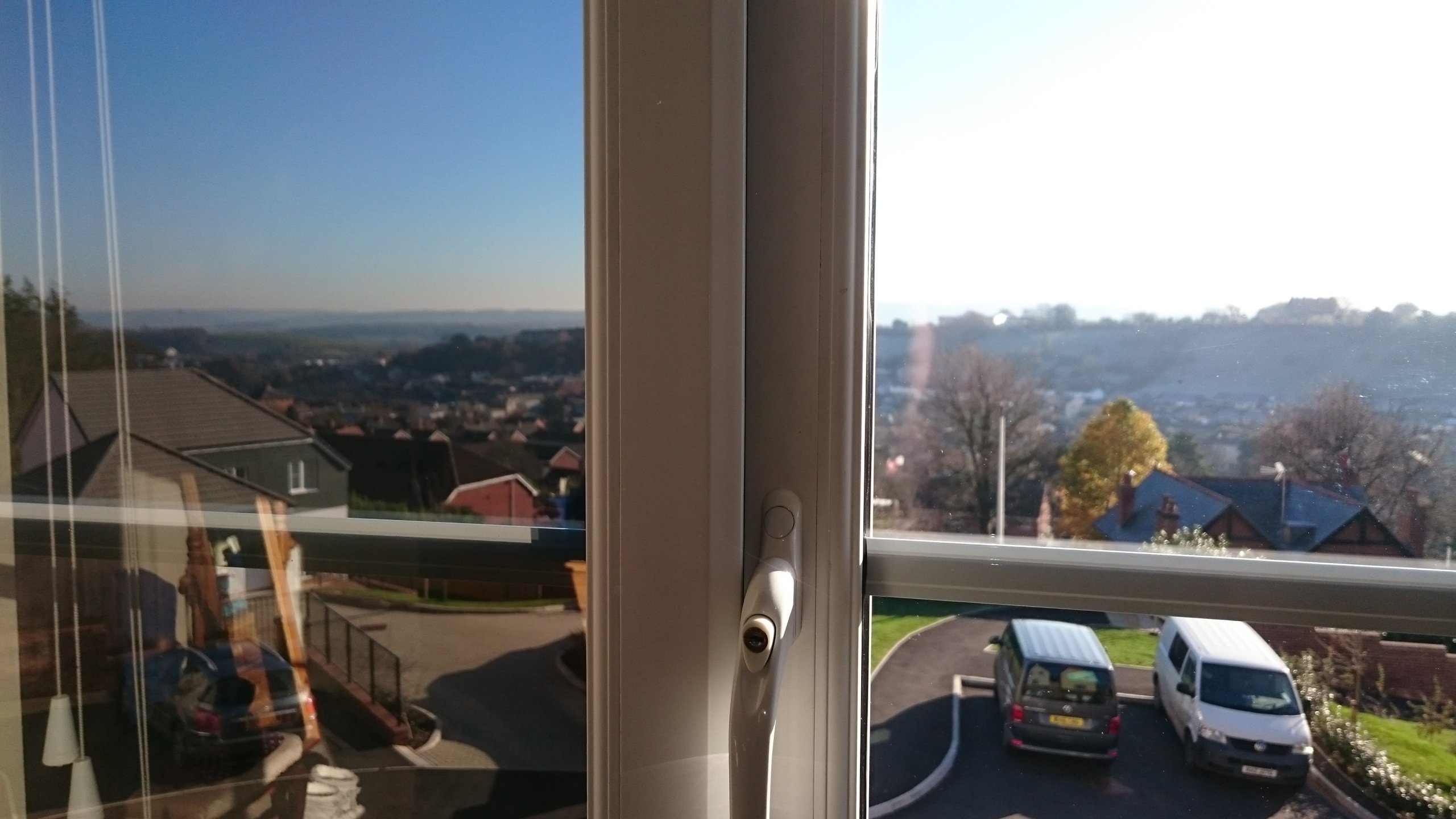 Inside looking out Neutral 20 Crediton house window tinting . Tinting Express Barnstaple
