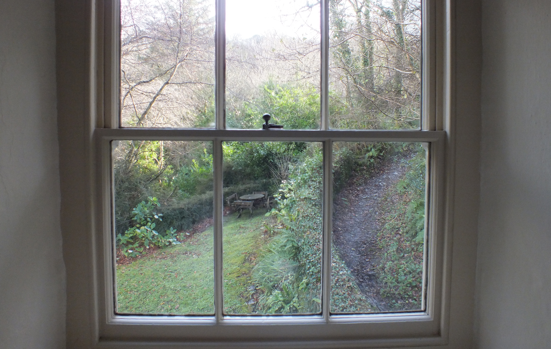 4 mil clear safety window film for the National Trust in Bideford Devon Tinting Express Ltd