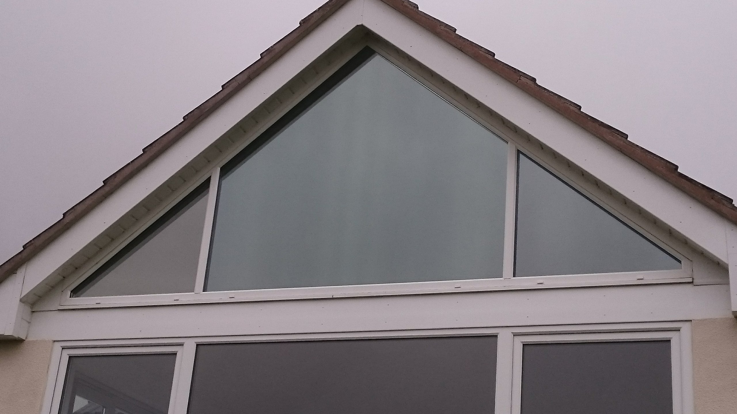Close up final finished look of a Dual 30 solar window film installation by Tinting Express Barnstaple