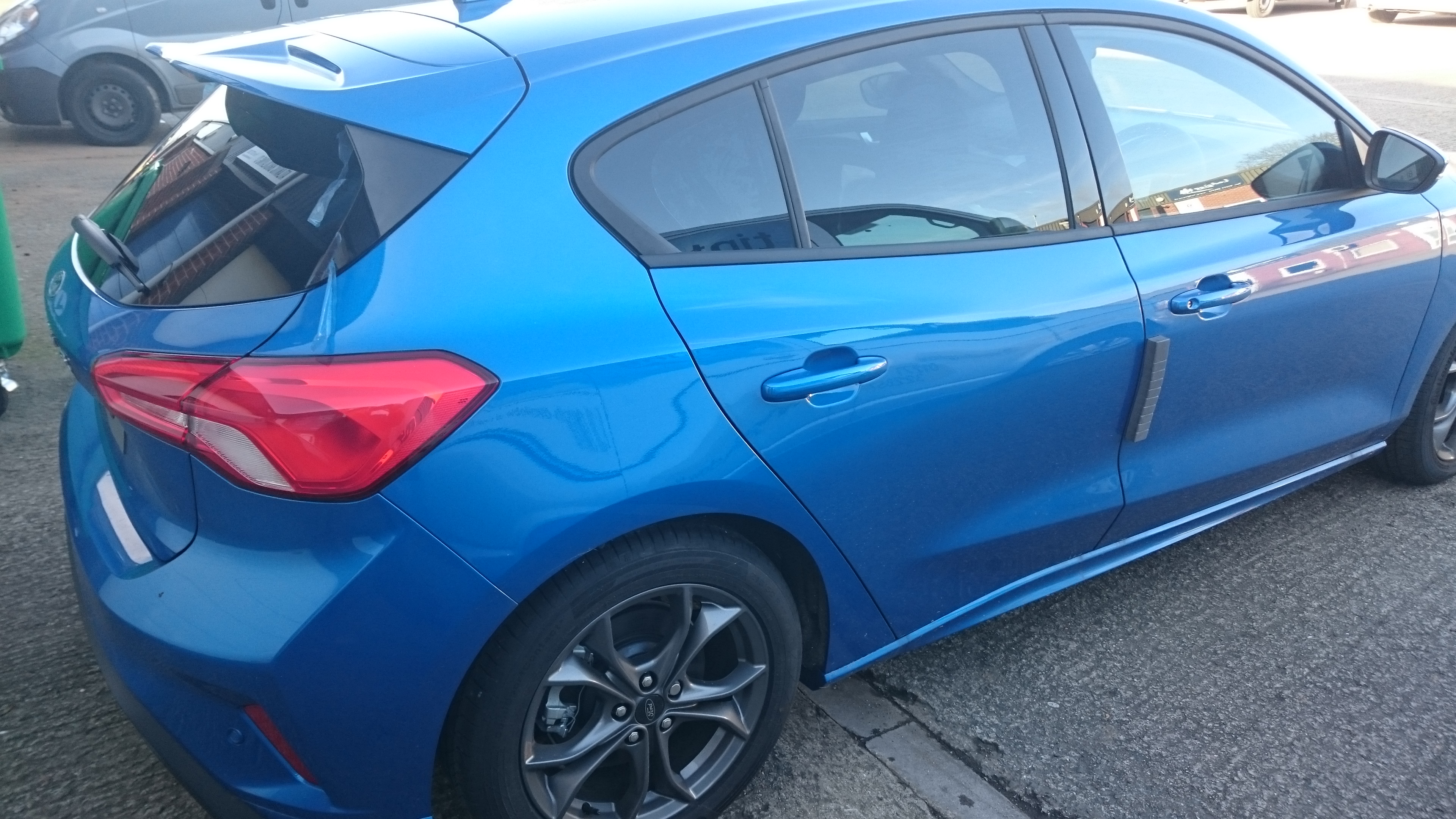 Ford Focus ST 2018 - Privacy level window tint by Tinting Express Barnstaple