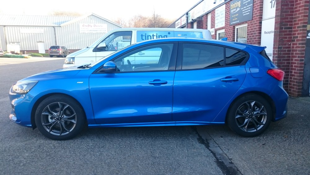 Ford Focus ST 2018 - Privacy level window tint by Tinting Express Barnstaple